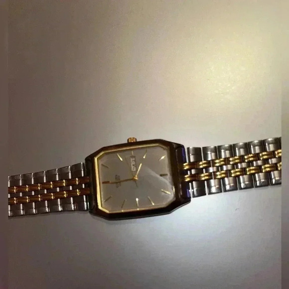 Larsson & Jennings boyfriend mini mixed gold watch - Picture 4 of 8